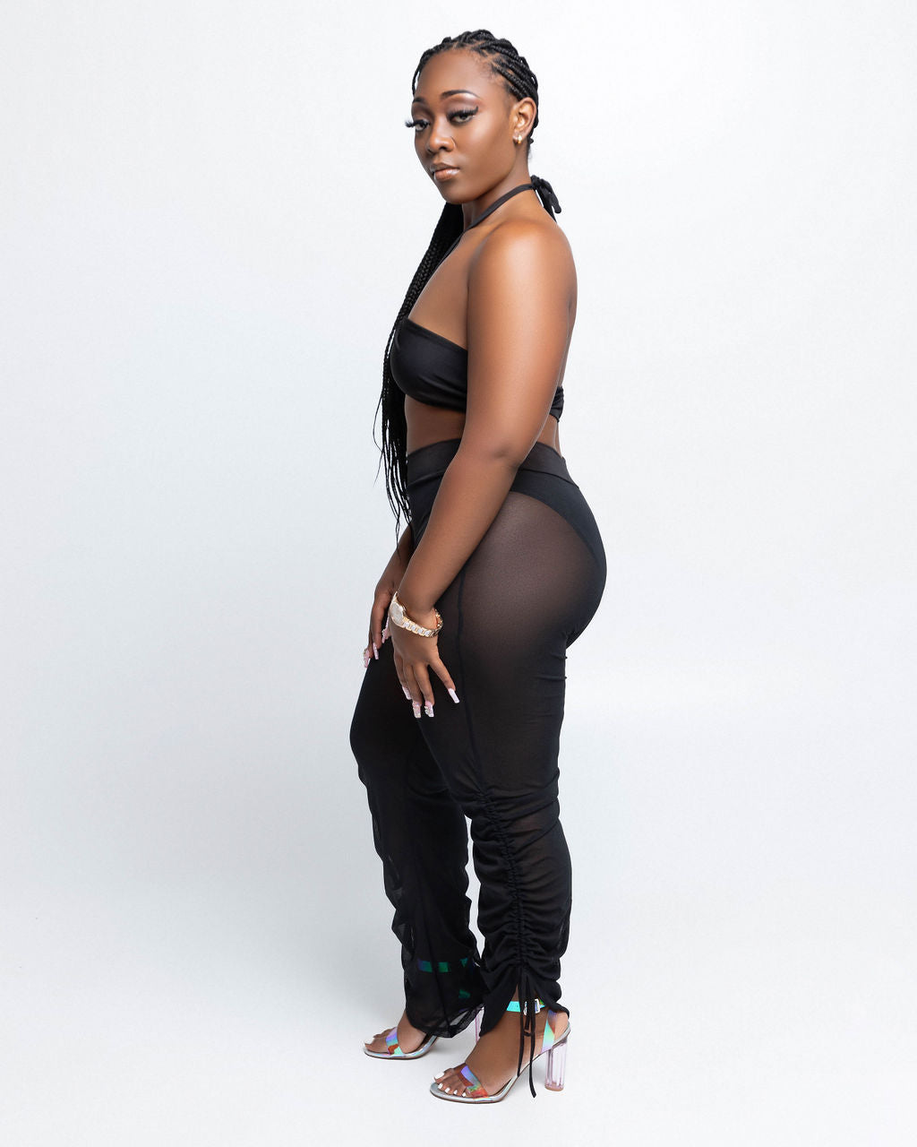 Sheer me two piece set