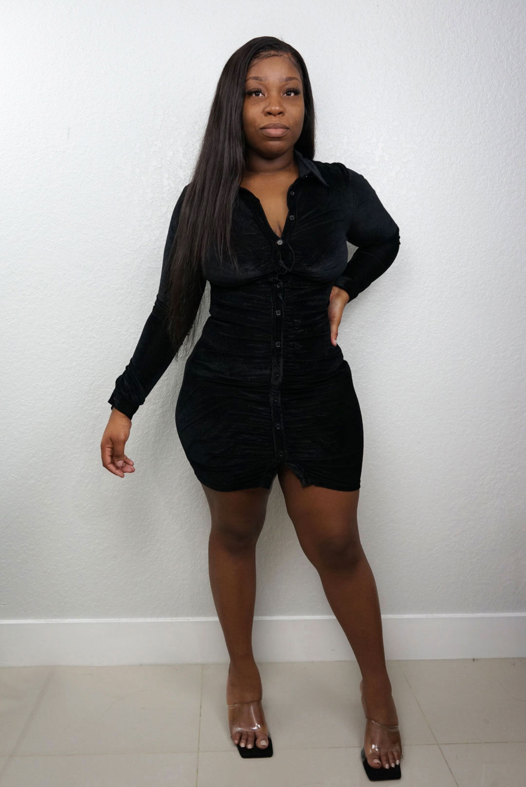 Angelina Corduroy Dress