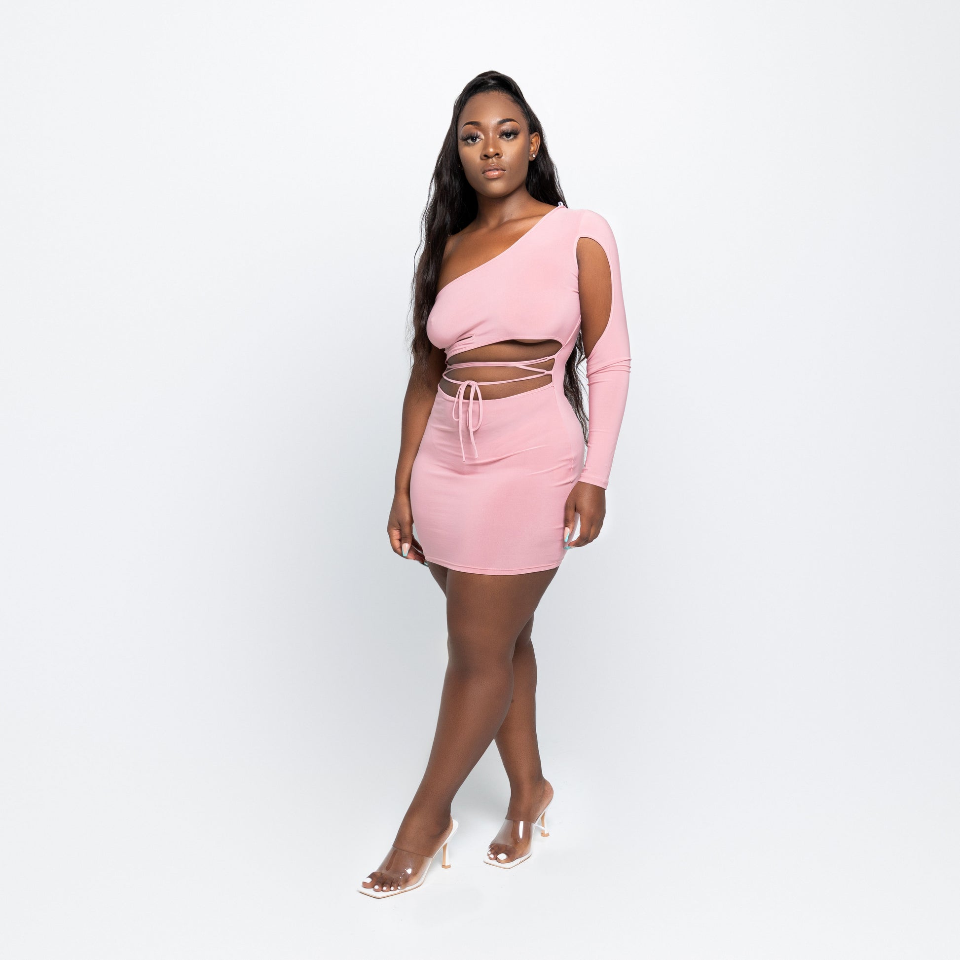 mini dress tease Windsor Late Night Tease Halter Bodycon Mini Dress